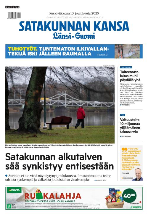 Satakunnan Kansa Länsi-Suomi 10.12.2025