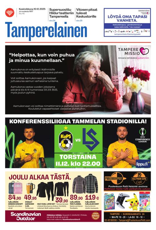 Tamperelainen 10.12.2025