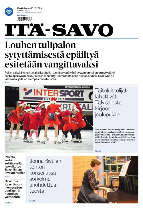 Itä-Savo 10.12.2025