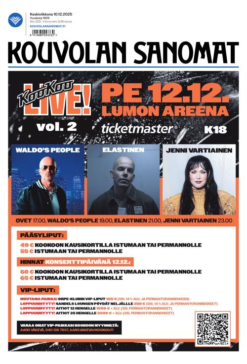 Kouvolan Sanomat 10.12.2025