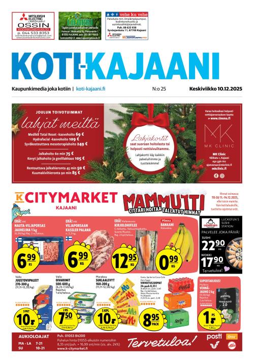 Koti-Kajaani 10.12.2025