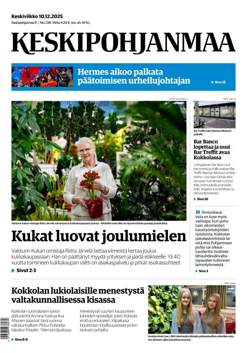 Keskipohjanmaa 10.12.2025