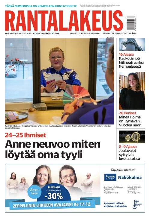 Rantalakeus 10.12.2025