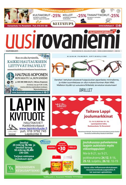 Uusi Rovaniemi 10.12.2025