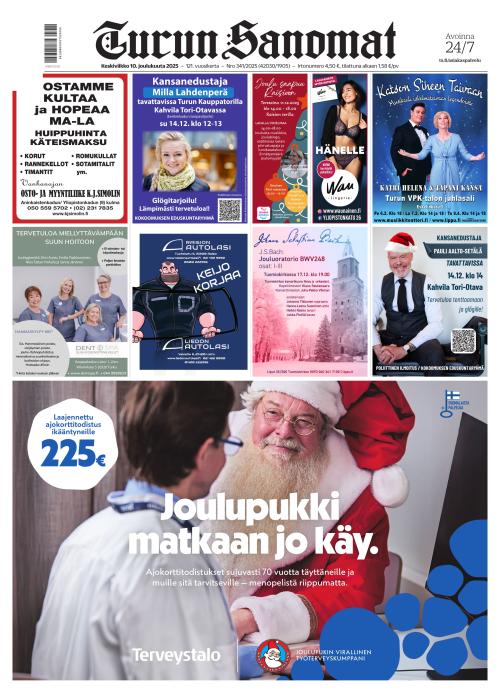 Turun Sanomat 10.12.2025