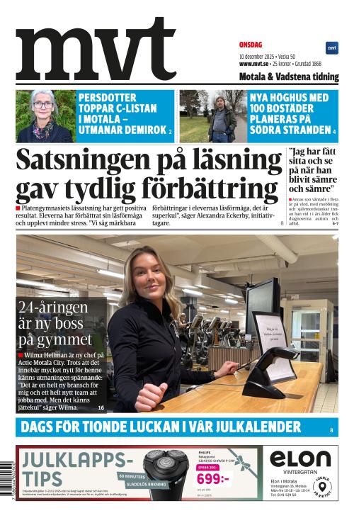 Motala Vadstena Tidning 10.12.2025