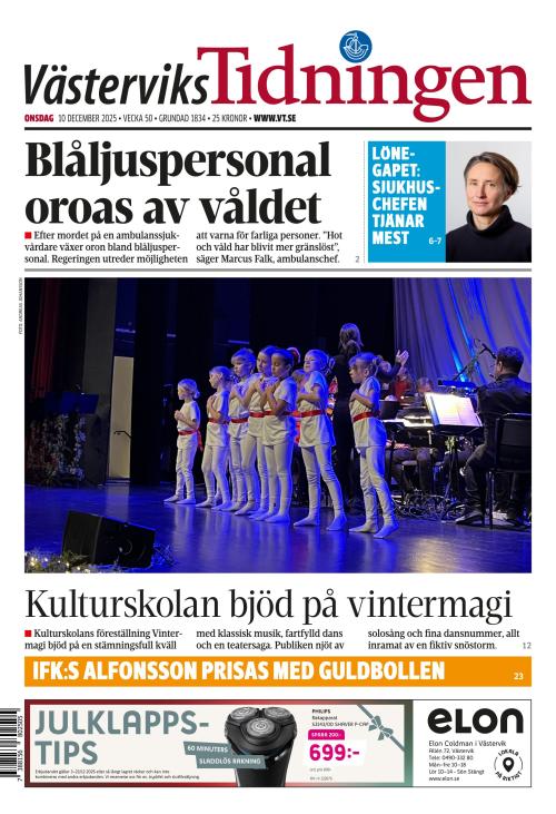 Västerviks-Tidningen 10.12.2025