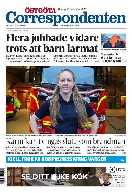 Östgöta Correspondenten 10.12.2025