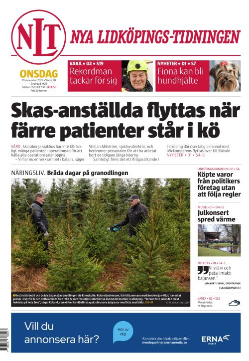 Nya Lidköpings-Tidningen 10.12.2025