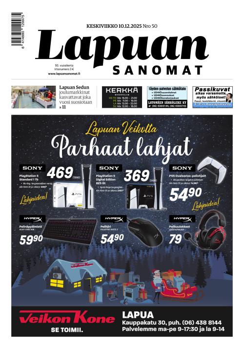 Lapuan Sanomat 10.12.2025