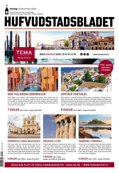 Hufvudstadsbladet 10.12.2025