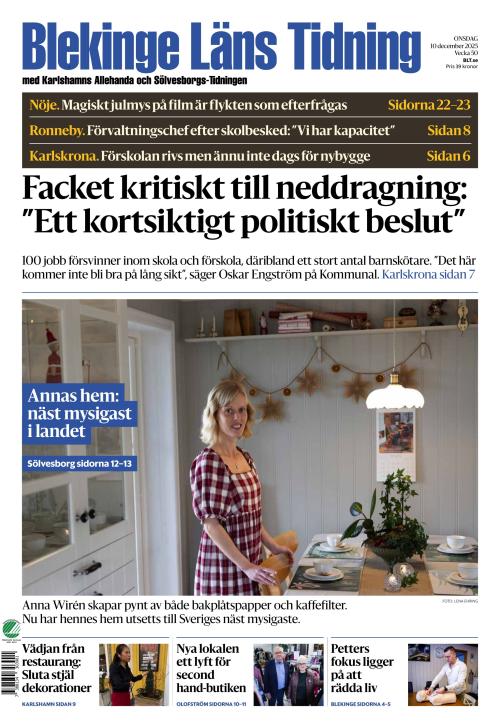 Blekinge Läns Tidning 10.12.2025