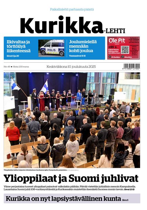 Kurikka-lehti 10.12.2025