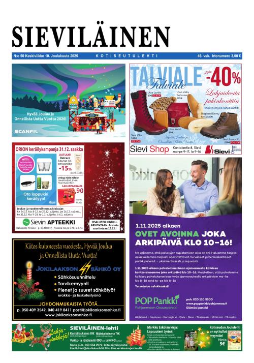 Sieviläinen 10.12.2025