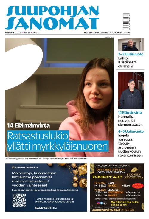 Suupohjan Sanomat 11.12.2025