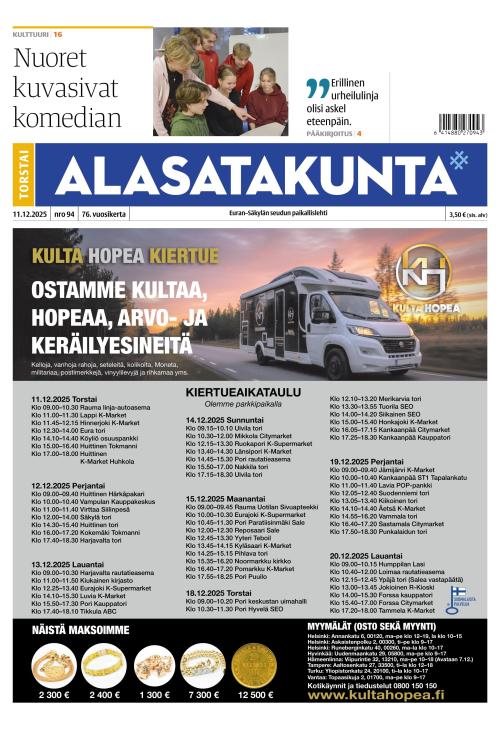 Alasatakunta 11.12.2025
