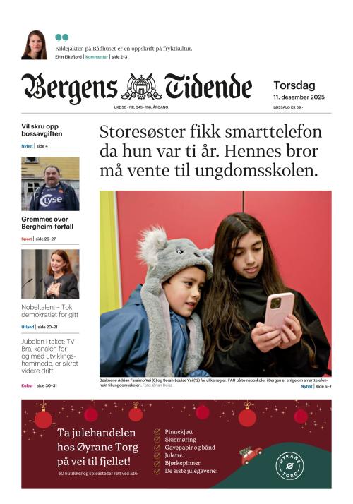 Bergens Tidende (NO) 11.12.2025
