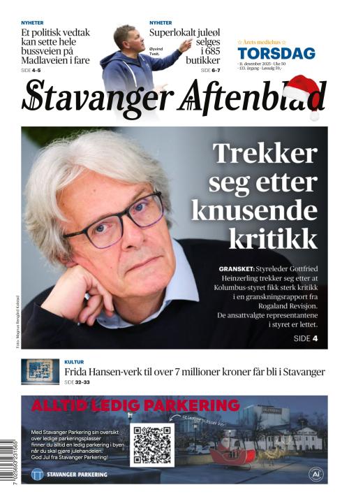 Stavanger Aftenblad (NO) 11.12.2025