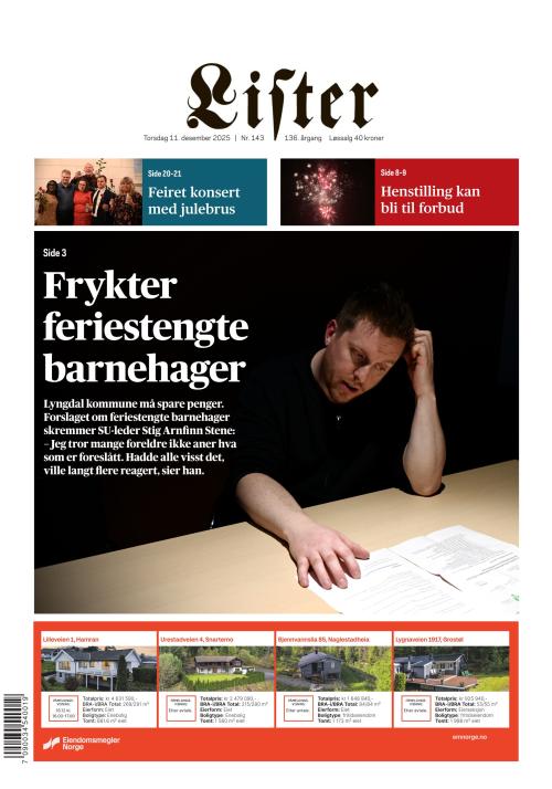 Lister (NO) 11.12.2025