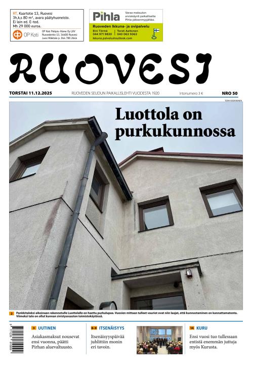 Ruovesi-lehti 11.12.2025