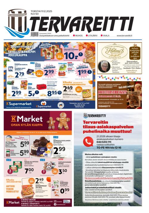 Tervareitti 11.12.2025