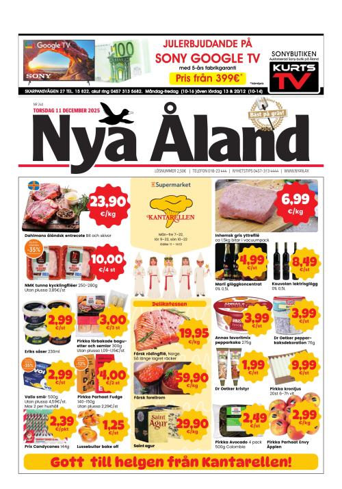 Nya Åland 11.12.2025