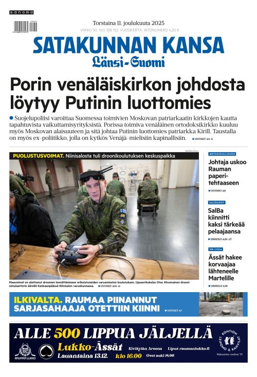 Satakunnan Kansa Länsi-Suomi 11.12.2025