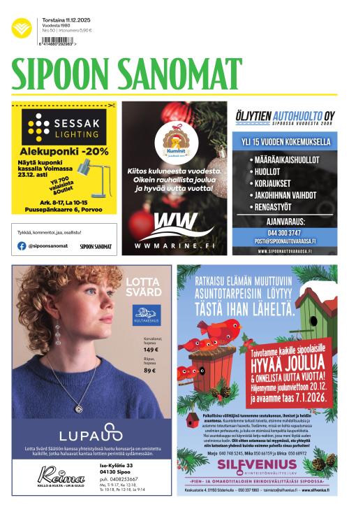 Sipoon Sanomat 11.12.2025