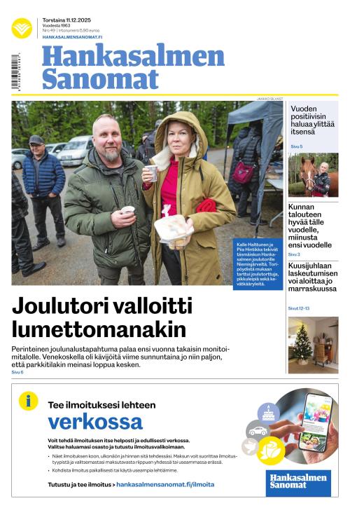 Hankasalmen Sanomat 11.12.2025