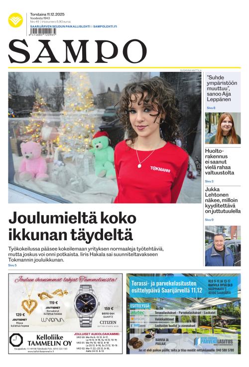 Sampo-lehti 11.12.2025