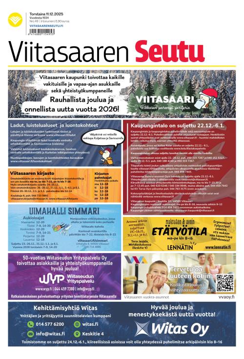 Viitasaaren Seutu 11.12.2025