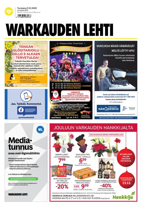 Warkauden Lehti 11.12.2025