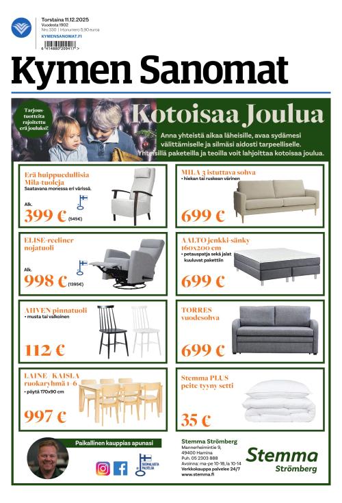 Kymen Sanomat 11.12.2025