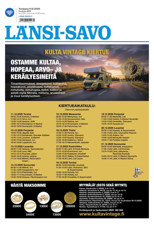 Länsi-Savo 11.12.2025