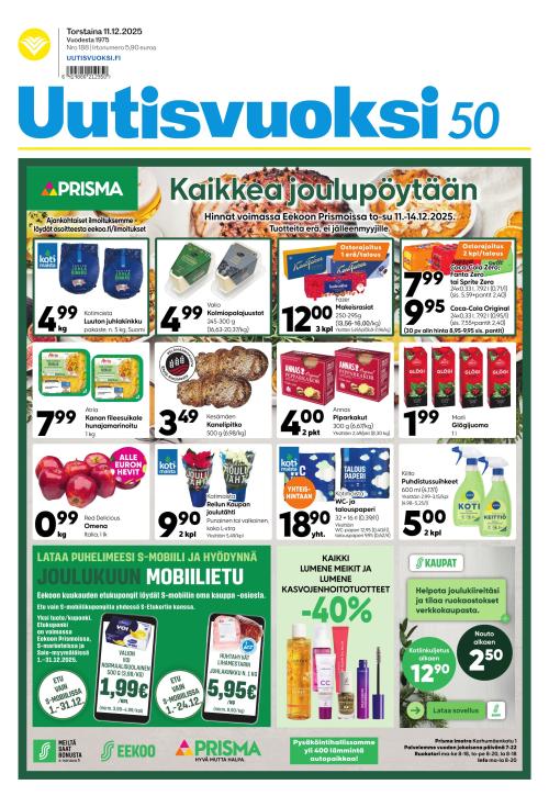 Uutisvuoksi 11.12.2025