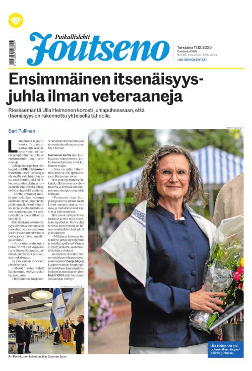 Paikallislehti Joutseno 11.12.2025