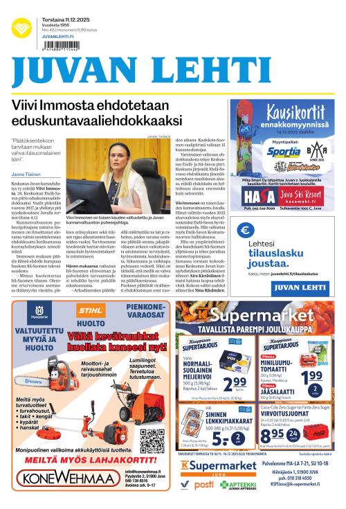 Juvan lehti 11.12.2025