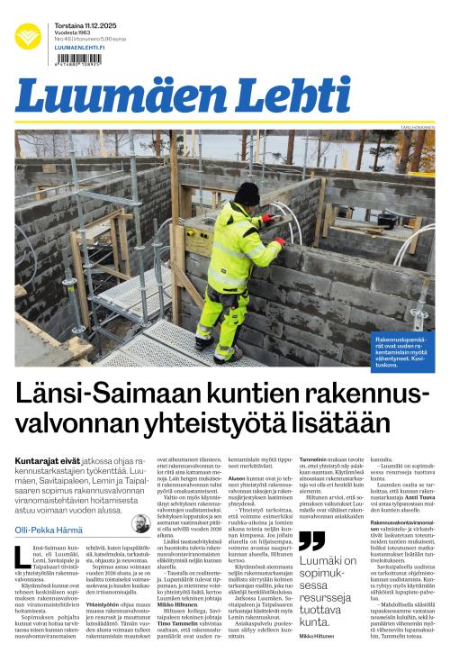 Luumäen Lehti 11.12.2025