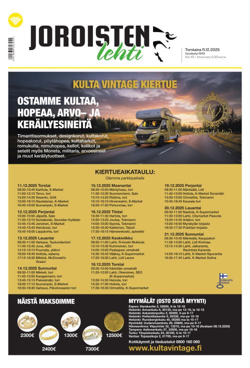 Joroisten Lehti 11.12.2025