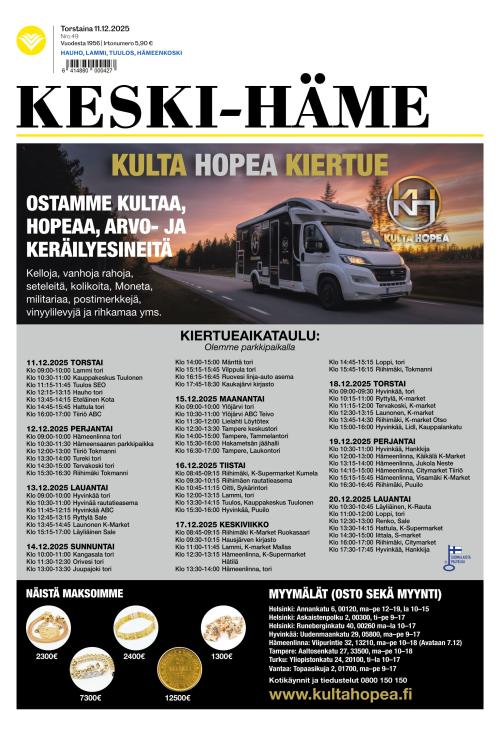 Keski-Häme 11.12.2025