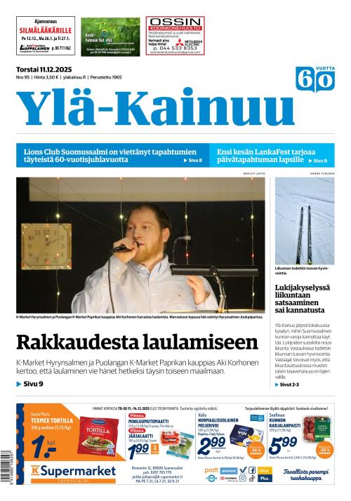 Ylä-Kainuu 11.12.2025