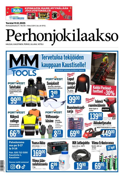 Perhonjokilaakso 11.12.2025