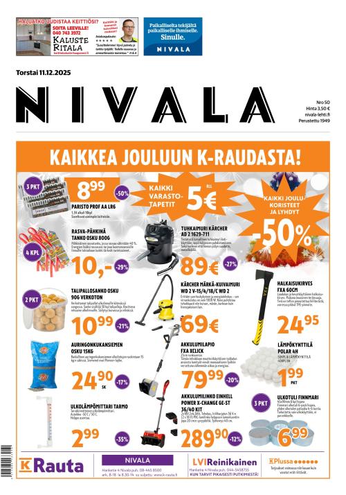 Nivala-lehti 11.12.2025