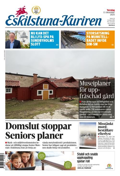 Eskilstuna-Kuriren 11.12.2025