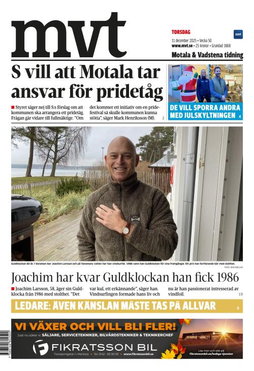 Motala Vadstena Tidning 11.12.2025