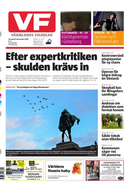 Värmlands Folkblad 11.12.2025