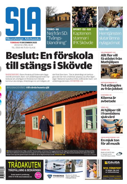 Skaraborgs Allehanda 11.12.2025