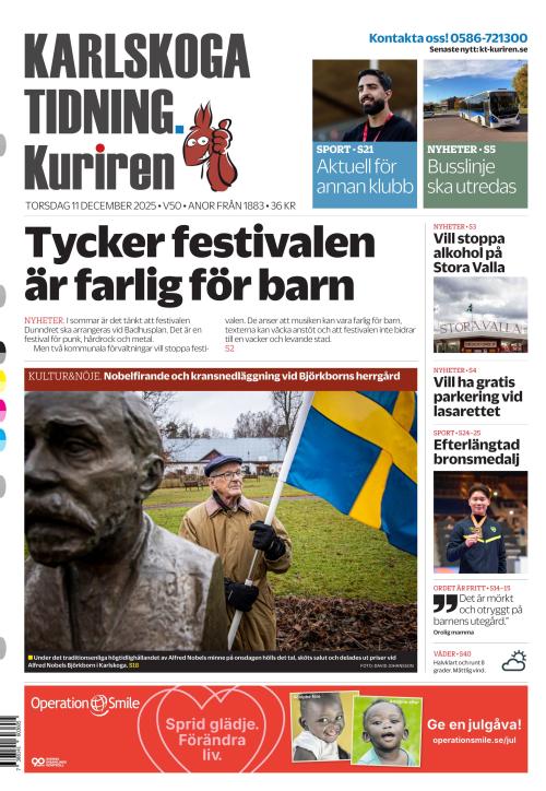 Karlskoga Tidning-Kuriren 11.12.2025