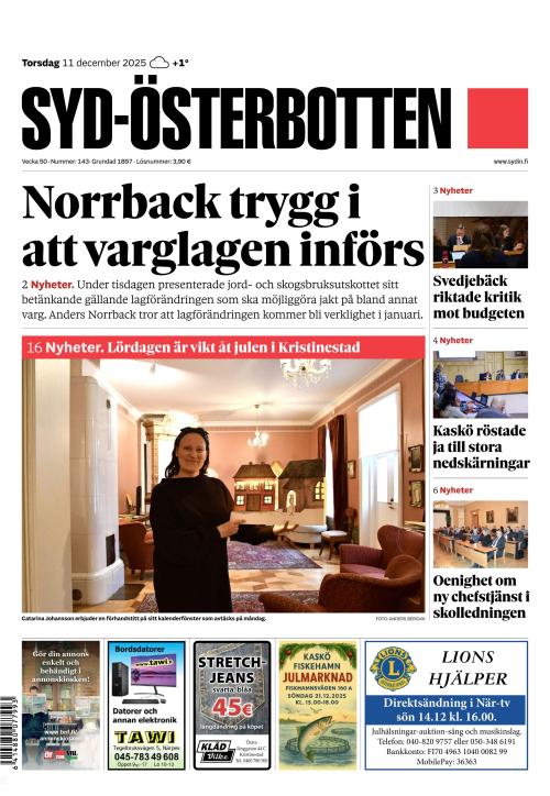 Syd-Österbotten 11.12.2025
