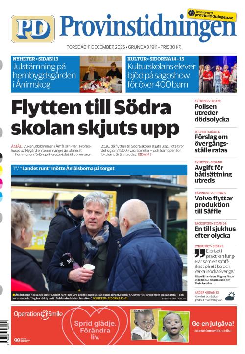 Provinstidningen Dalsland 11.12.2025